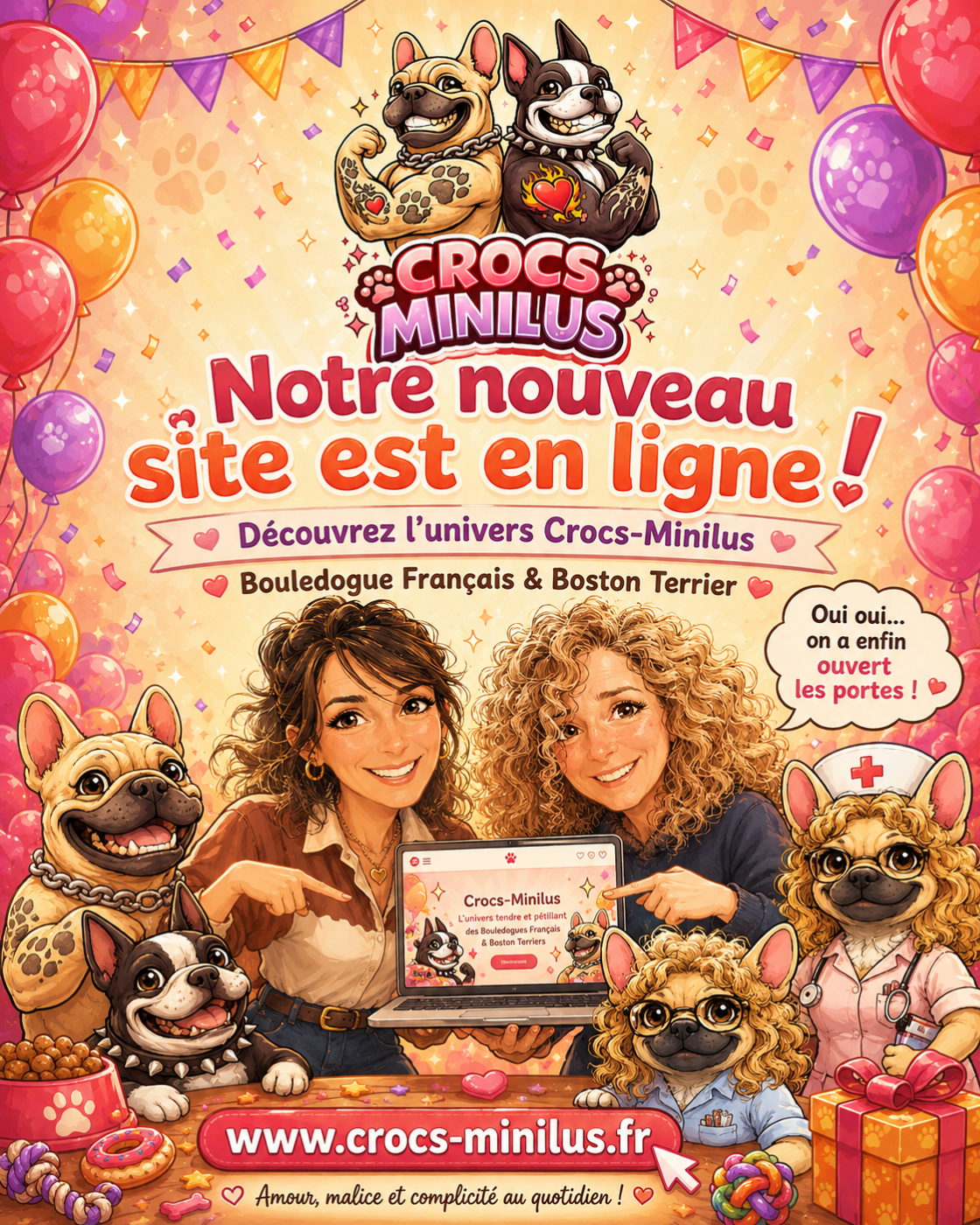 Notre nouveau site Crocs-Minilus.fr est officiellement en ligne !